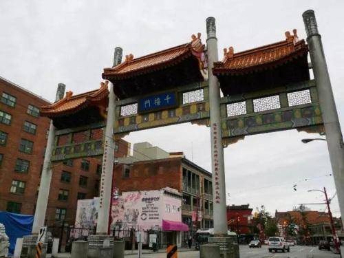 溫哥華唐人街。