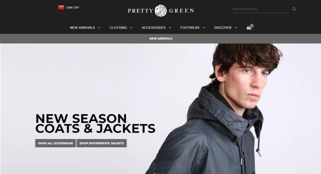 Ӣ|fMike AshleyُbƷPretty Green